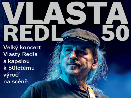 Plakát události Vlasta Redl 50