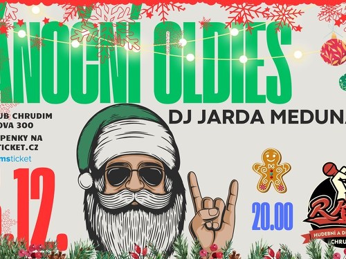 Plakát události Vánoční oldies párty - Chrudim