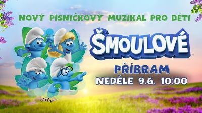 Plakát události Šmoulové tour 2024