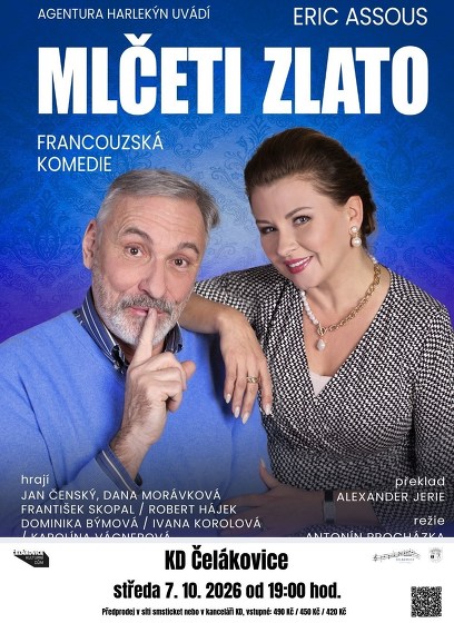 Plakát události Mlčeti zlato