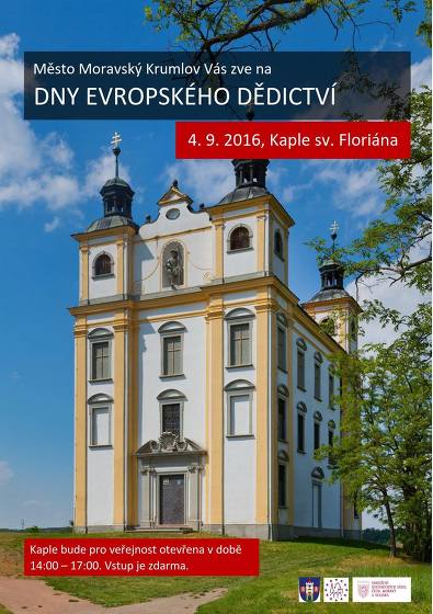 Plakát události Den otevřených dveří v kapli sv. Floriána