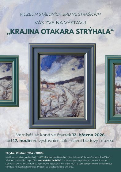 Plakát události Krajina Otakara Strýhala