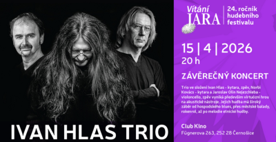 Plakát události Vítání jara: Ivan Hlas trio