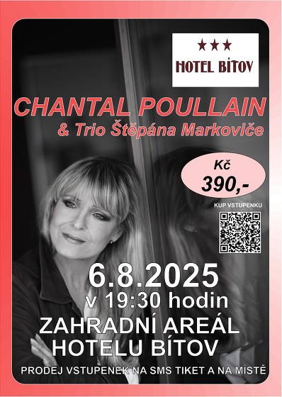 Plakát události CHANTAL POULLAIN - Šansonový recitál
