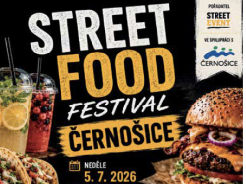 Plakát události Street Food Festival Černošice