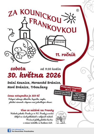 Plakát události Za kounickou Frankovkou