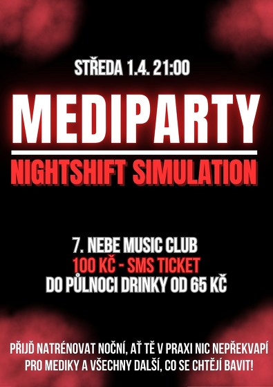 Plakát události MEDIPARTY