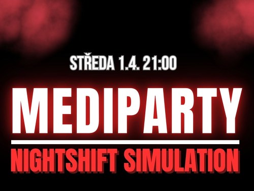 Plakát události MEDIPARTY