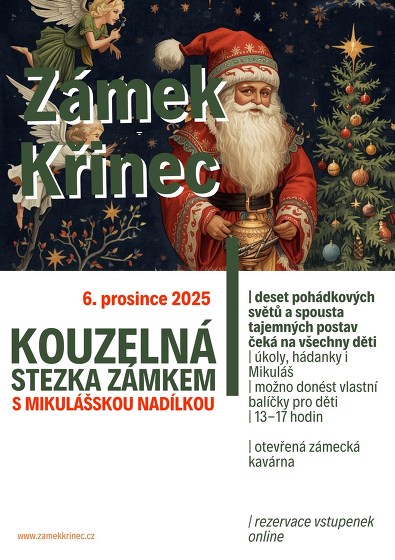 Plakát události Mikulášská kouzelná stezka