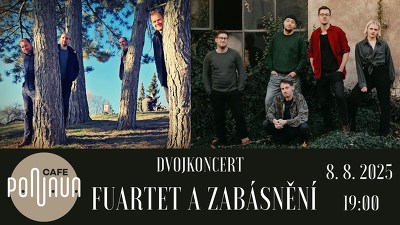 Plakát události Fuartet & Zabásnění // Ponava