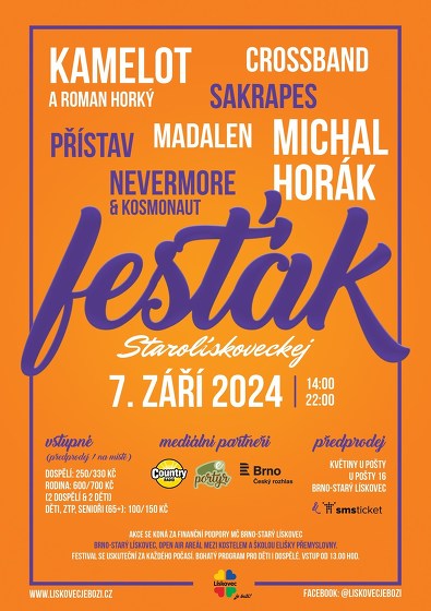 Plakát události Starolískoveckej fesťák 2024