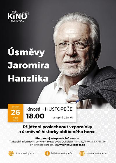 Plakát události Úsměvy Jaromíra Hanzlíka