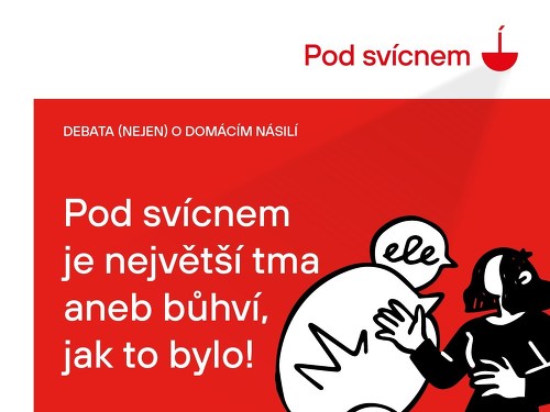 Plakát události Debata (nejen) o domácím násilí