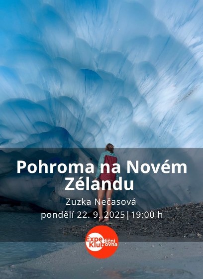 Plakát události Pohroma na Novém Zélandu