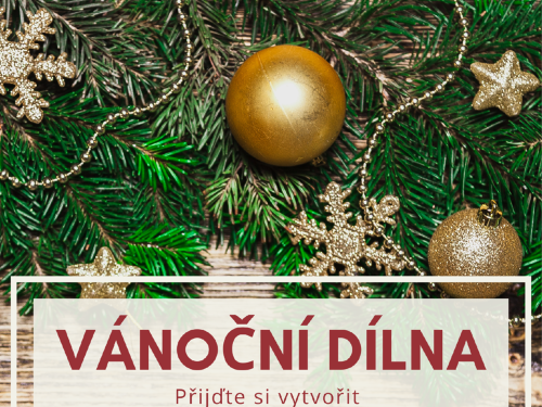 Plakát události Adventní dílna