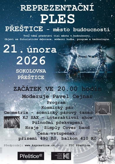 Plakát události Ples města Přeštice