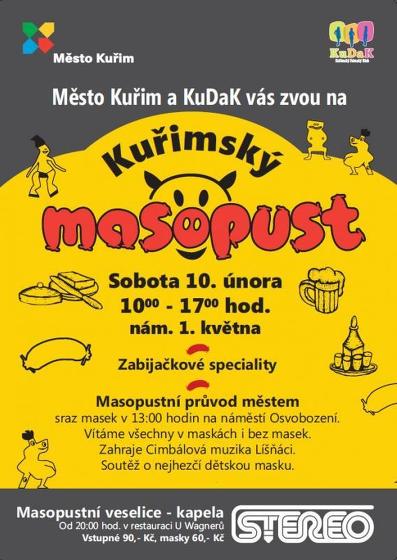 Plakát události Kuřimský masopust