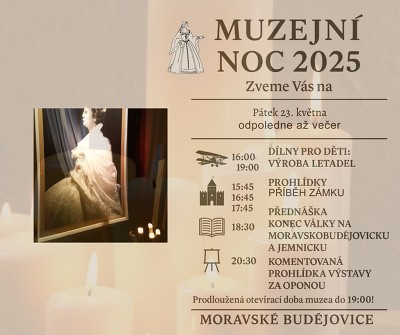 Plakát události Muzejní noc