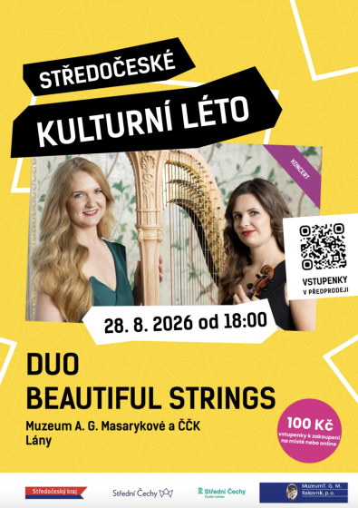 Plakát události Středočeské kulturní léto - DUO BEATUTIFUL STRINGS