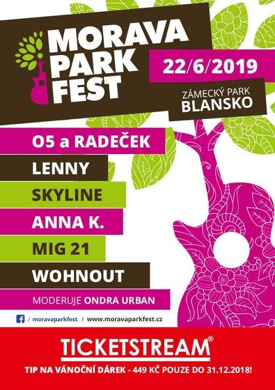 Plakát události Morava Park Fest 2019