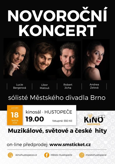Plakát události Novoroční koncert