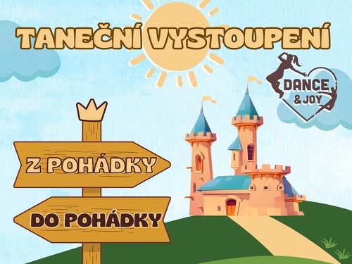 Plakát události Taneční vystoupení Dance&Joy Chlumec nad Cidlinou
