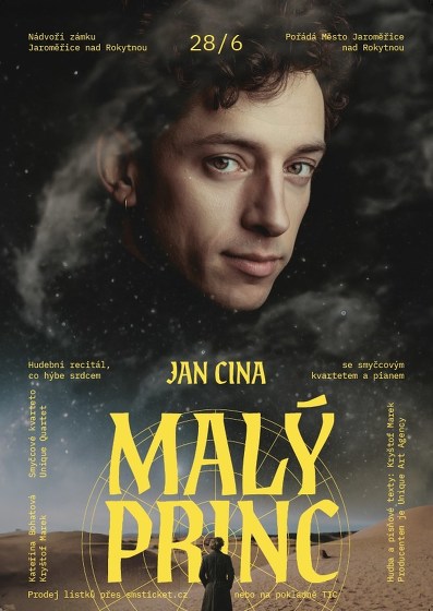 Plakát události Recitál Malý princ s Janem Cinou