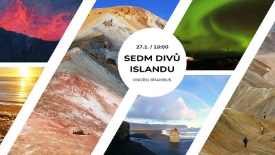 Plakát události Sedm divů Islandu