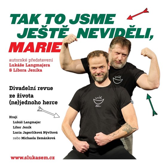 Plakát události Divadelní revue: Tak to jsme ještě neviděli, Marie