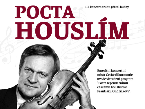 Plakát události Pocta houslím