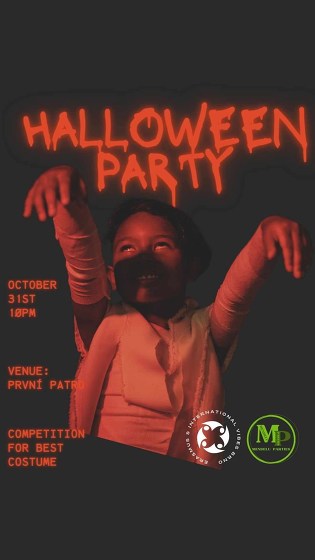 Plakát události Halloween Party by Mendelu Parties & EIVB