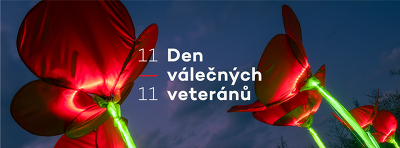 Plakát události Vzpomínkové vlčí máky – obří světelná instalace v Plzni