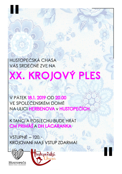 Plakát události Krojový ples