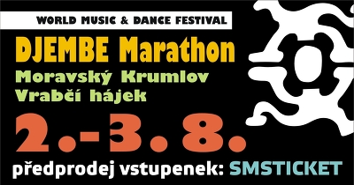 Plakát události Djembe Marathon
