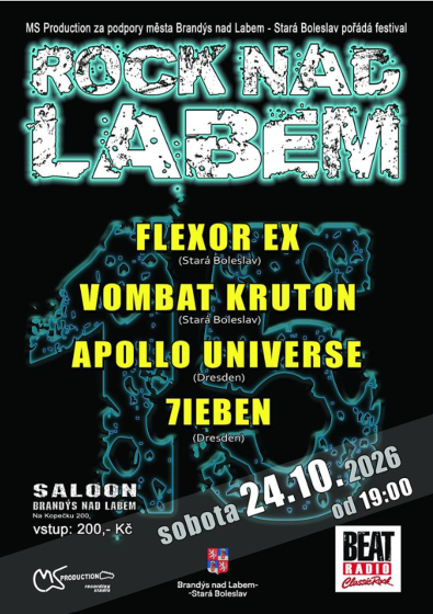 Plakát události Festival Rock nad Labem