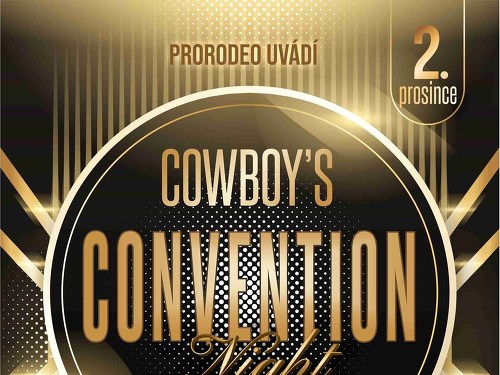 Plakát události Cowboys Convention 2023