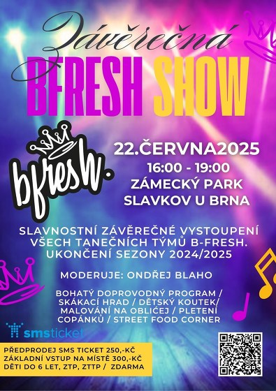 Plakát události B-Fresh Show