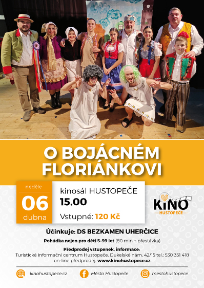 Plakát události O bojácném Floriánkovi
