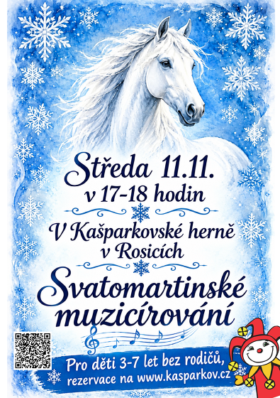 Plakát události Svatomartinské muzicírování