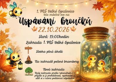 Plakát události Uspávání broučků