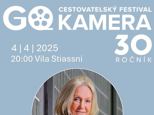 Plakát události GO KAMERA 2025 | Eva Jiřičná