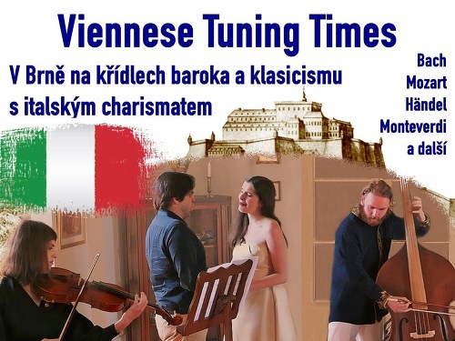 Plakát události Viennese Tuning Times v Brně s Giordanem Farinou