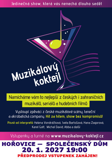 Plakát události Muzikálový koktejl