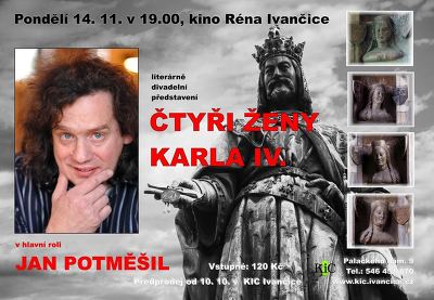 Plakát události Čtyři ženy Karla IV