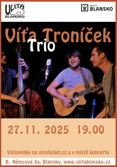 Plakát události Víťa Troníček Trio