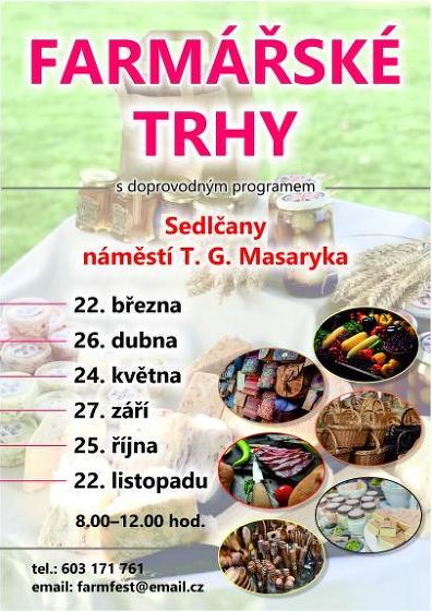 Plakát události Farmářské trhy