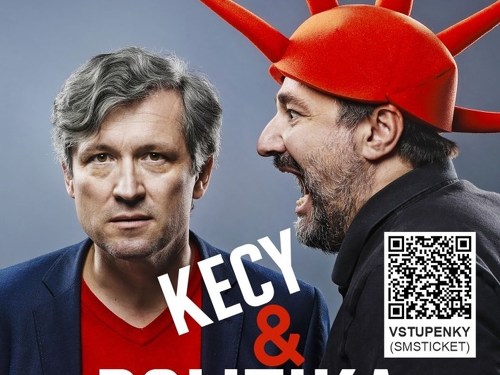 Plakát události Kecy & Politika
