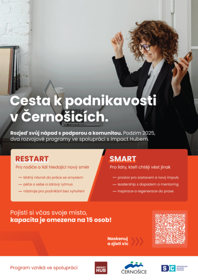 Plakát události Restart: Restart jako příležitost: Moje role, moje práce, moje hodnota