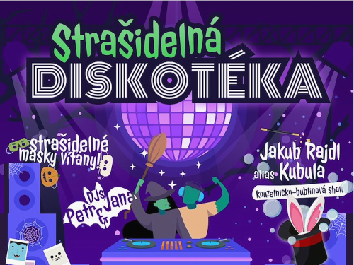 Plakát události Strašidelná Diskotéka