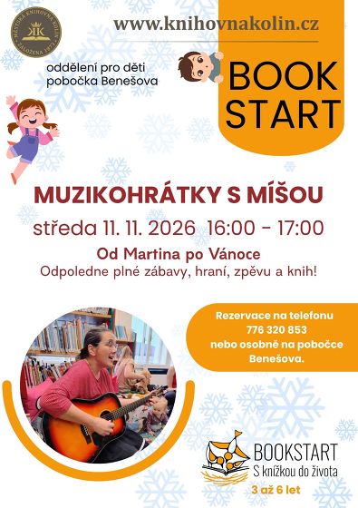 Plakát události Muzikohrátky s Míšou